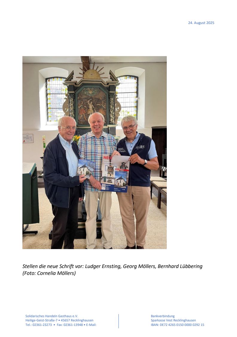 2025 Kirchenführer Gastkirche Bild