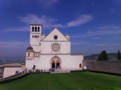 Kirche San Francesco in Assisi verkleinert