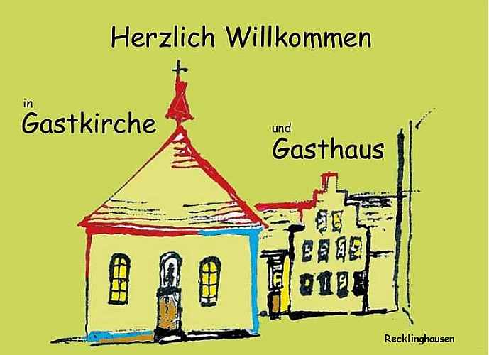 Bild Gastkirche und Gasthaus. Orte der Begegnung